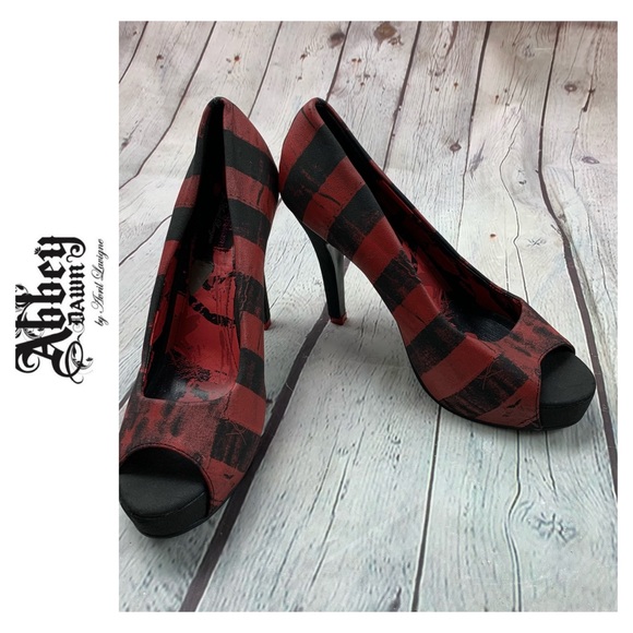 Avril Lavigne Abbey Dawn Rockstar Plateau Pump - Picture 1 of 8